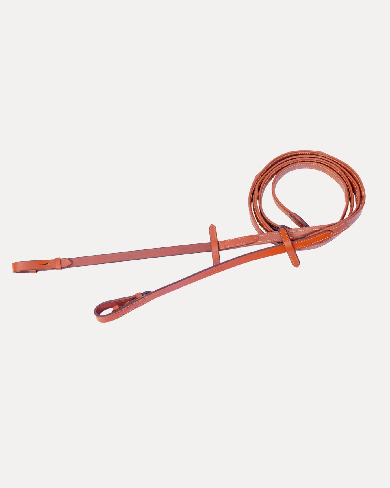 Valore SoftGrip Leather Reins · Tan · Wide