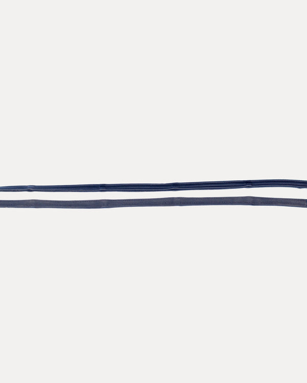 Valore SecureGrip Reins · Extra Narrow · Black · Brass Hardware