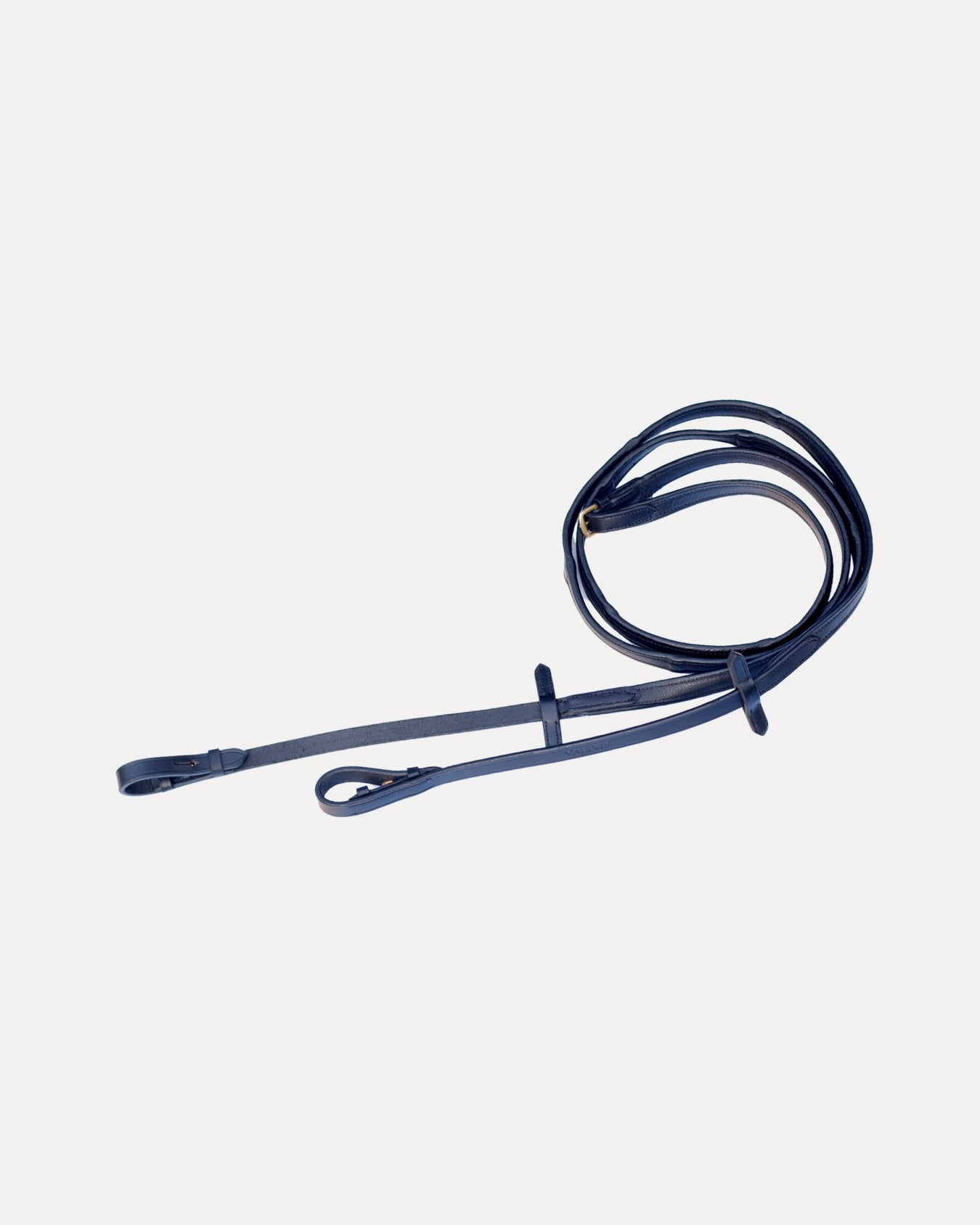 Valore SoftGrip Leather Reins · Black · Brass Hardware