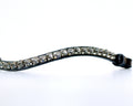 Black Browband · Black Diamond Crystals · U-Shape