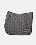 Shadowstone Velvet Valore Jumping Wither Relief Saddle Pad – Anatomical Saddle Pad with Velcro Show Numbers