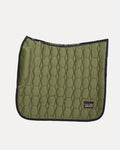 Olive Grove Velvet Valore Dressage Wither Relief Saddle Pad – Anatomical Saddle Pad for Comfort and Freedom