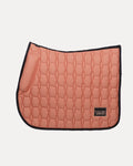 Sunset Coral Cotton Valore Jumping Wither Relief Saddle Pad – Anatomical Saddle Pad for Comfort and Freedom
