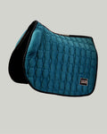 Ocean Depths Velvet Valore Jumping Wither Relief Saddle Pad – Anatomical Saddle Pad for Comfort and Freedom