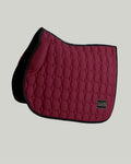 Claret Cotton Valore Jumping Wither Relief Saddle Pad – Anatomical Saddle Pad for Comfort and Freedom