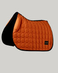 Spicy Saffron Cotton Valore Jumping Wither Relief Saddle Pad – Anatomical Saddle Pad for Comfort and Freedom